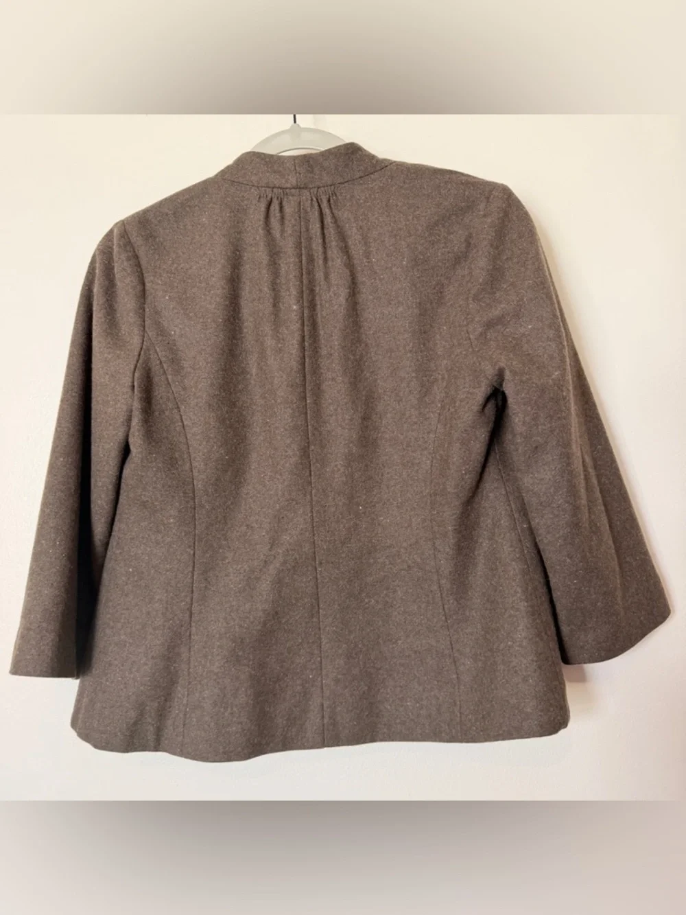 Tabitha Brown Open-Front Ruffle Blazer - Picture 3 of 3